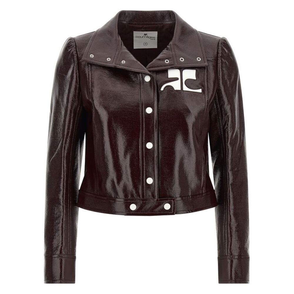 Courreges Women 'Reedition Vinyl' Jacket